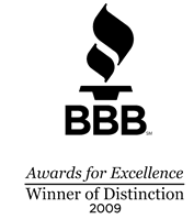 BBB Winner of Distinction Logo