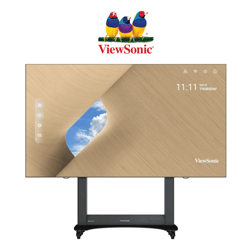 ViewSonic 138" Mobile LED Wall on Cart