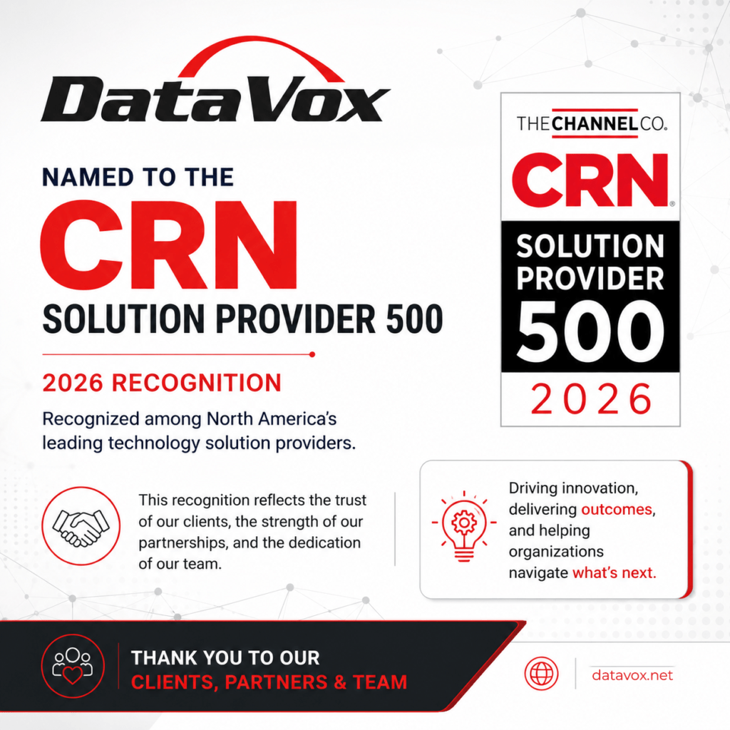 2026 CRN Solution Provider 500 banner highlighting industry recognition and ranking among top IT service providers